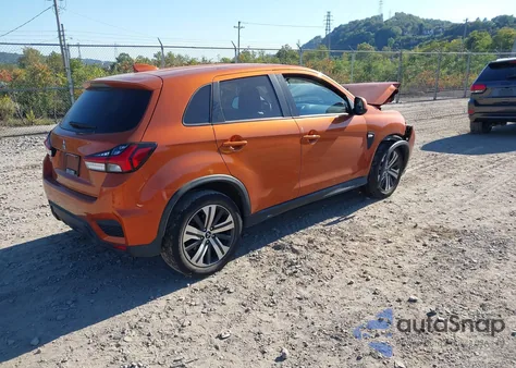 2020 Mitsubishi Outlander Sport 2.0 Es из США, поврежденный, VIN JA4AP3AUXLU030441